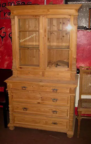 Gründerzeit Aufsatzkommode um 1880 (AufsKo_Gr 001) – Antik Mitwitz