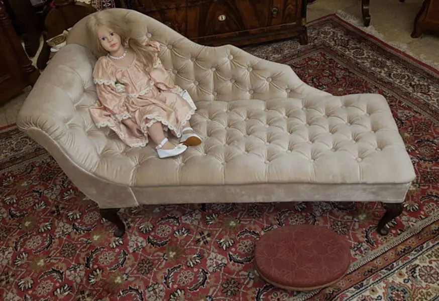 Kinder Sofa um 1860 (Kinder Sofa 001) – Antik Mitwitz