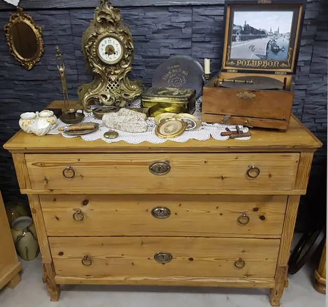 Biedermeier Kommode um 1810 (Ko_Bi 002) – Antik Mitwitz