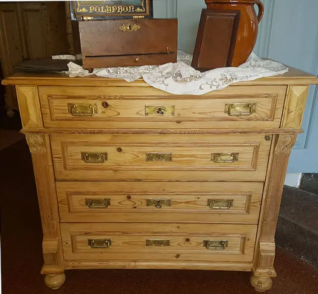 Jugendstil Kommode um 1900 (Ko_Jg 031) – Antik Mitwitz