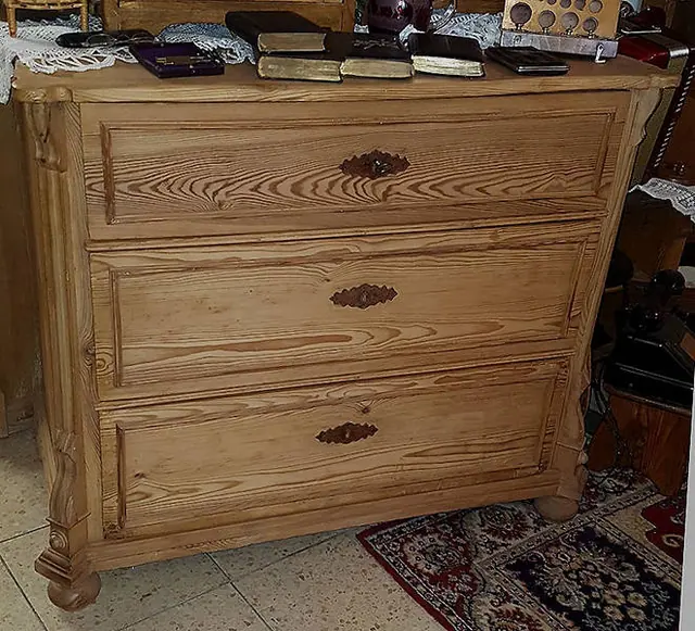 Louis Philippe Kommode um 1860 (Ko_Lp 010) – Antik Mitwitz