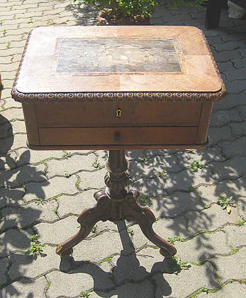 Nähtisch um 1890 (NäTis_Gr 009) – Antik Mitwitz