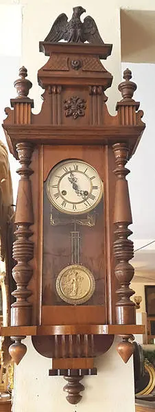 Gründerzeit Regulator um 1880 (Reg_Gr 003) – Antik Mitwitz