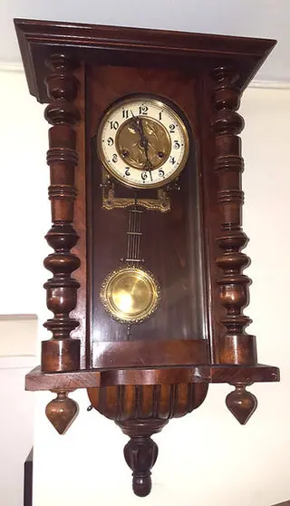 Gründerzeit Regulator um 1880 (Reg_Gr 007) – Antik Mitwitz