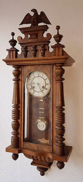 Gründerzeit Regulator um 1880 (Reg_Gr 008) – Antik Mitwitz