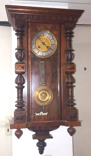 Gründerzeit Regulator um 1880 (Reg_Gr 010) – Antik Mitwitz