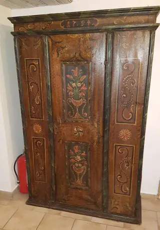 Bauern Schrank um 1794 (Schr_Bau 002) – Antik Mitwitz