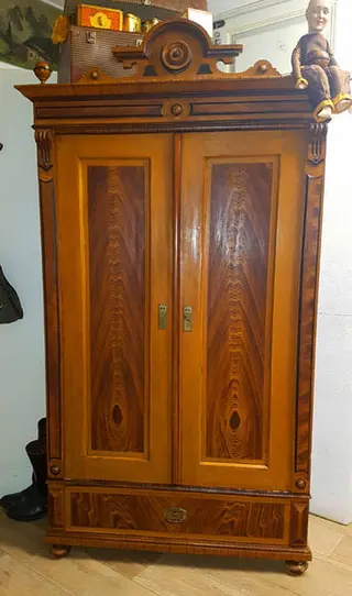 Gründerzeit Schrank um 1880 (Schr_Gr 002) – Antik Mitwitz