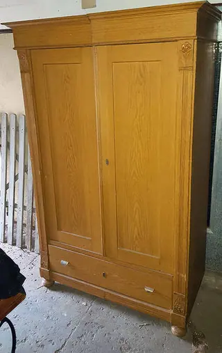 Jugendstil Schrank um 1910 (Schr_Jg 002) – Antik Mitwitz