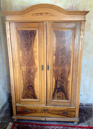 Jugendstilschrank um 1910 (Schr_Jg 013) – Antik Mitwitz
