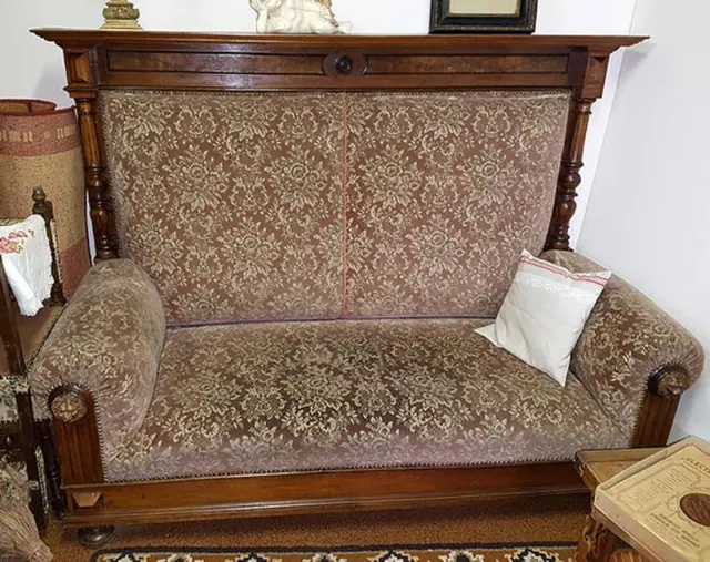 Gründerzeit Sofa um 1880 (Sofa_Gr 0013) – Antik Mitwitz