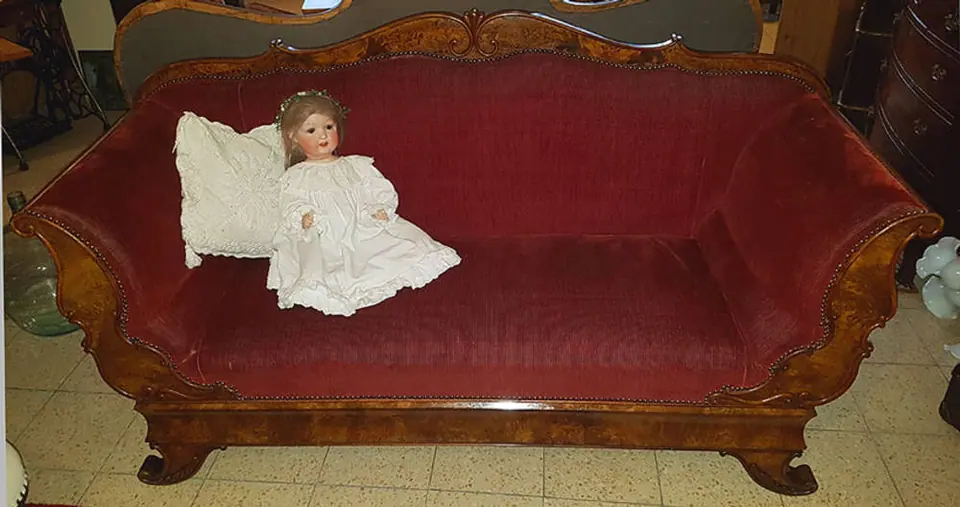 Sofa Louis Philippe um 1860 (Sofa_Lp 002) – Antik Mitwitz