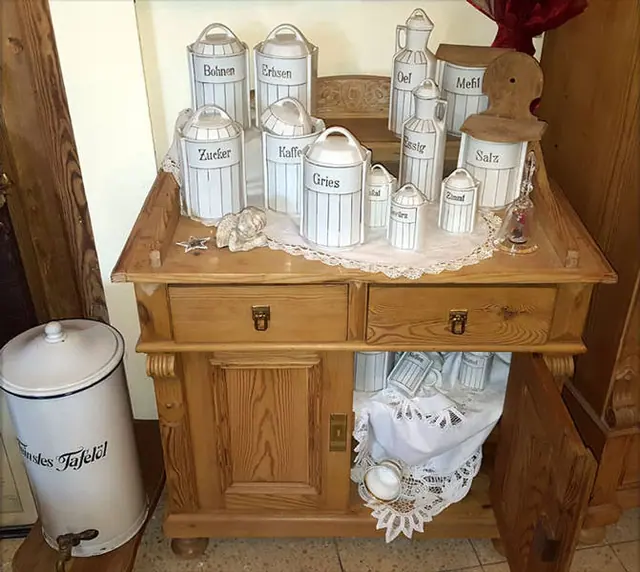 Vorratsdosen um 1900 (Vorratsdosen Set 001) – Antik Mitwitz