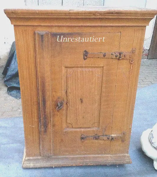 Wandschrank um 1800 (Wan_Ba 005) – Antik Mitwitz