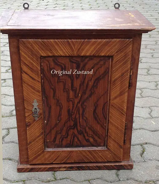 Bäuerlicher Wandschrank um 1880 (WanSchr_Bau 003) – Antik Mitwitz