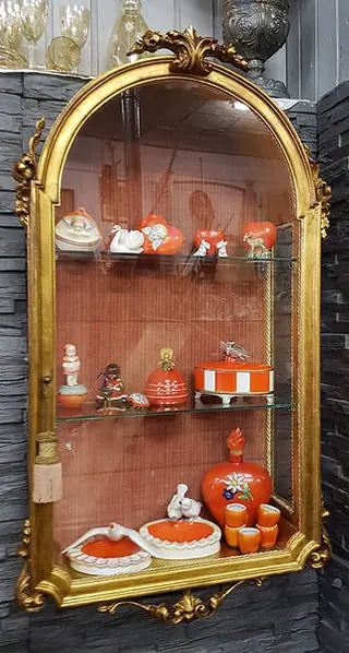 Wand Vitrine (WanVitr 001) – Antik Mitwitz